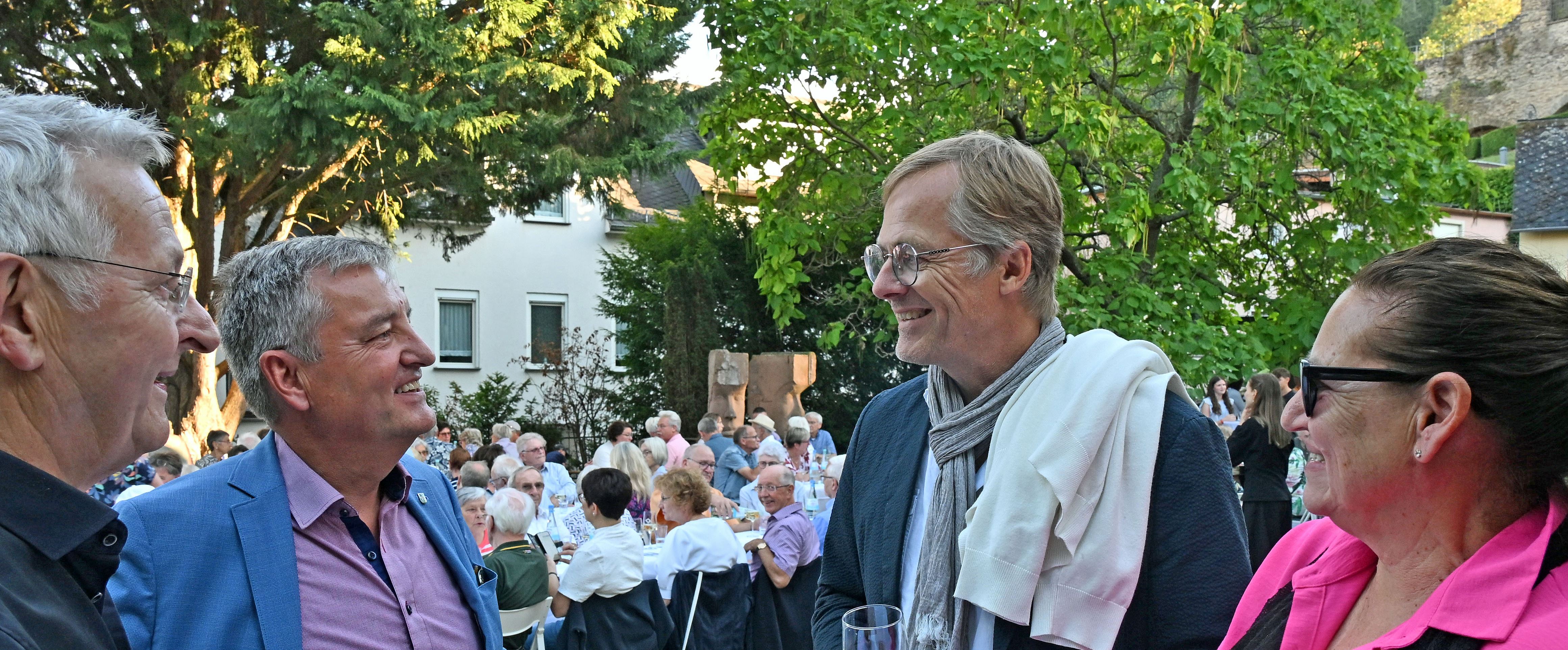 Jubiläumsfest im Klostergarten